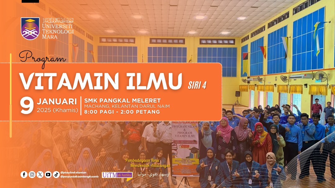 Program Vitamin Ilmu Bersama Smk Pangkal Meleret (Siri: 4)