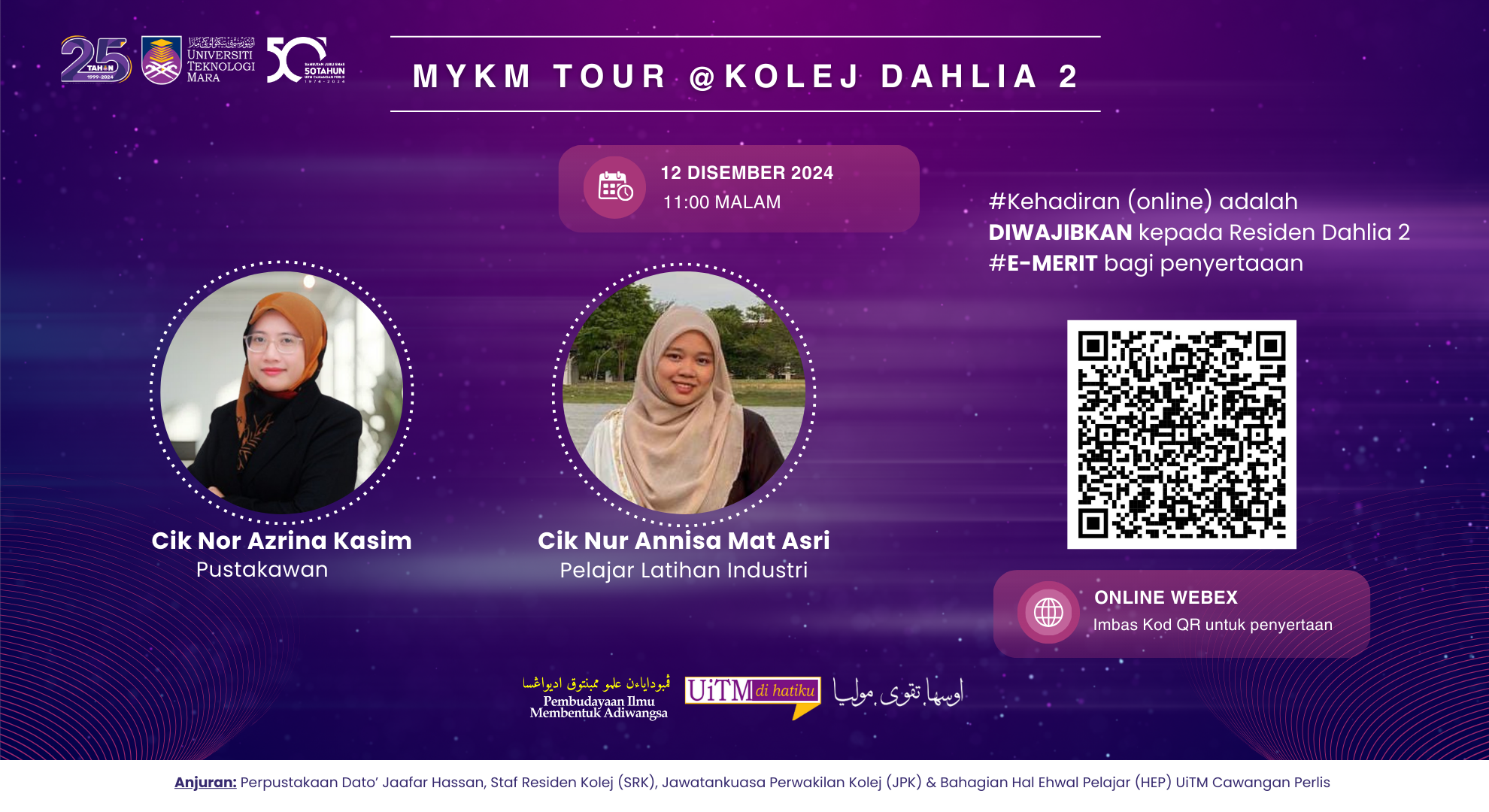 Sambutan Memberangsangkan Dari Pelajar bagi Program MyKM Tour @Kolej Dahlia 2